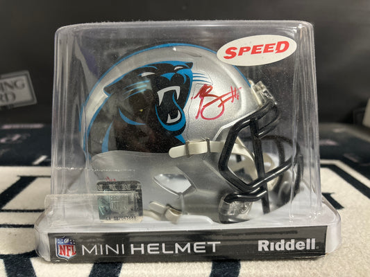 Bryce Young Signed Mini Helmet