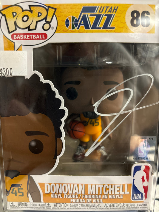 Funko Pop Signed - Donovan Mitchell