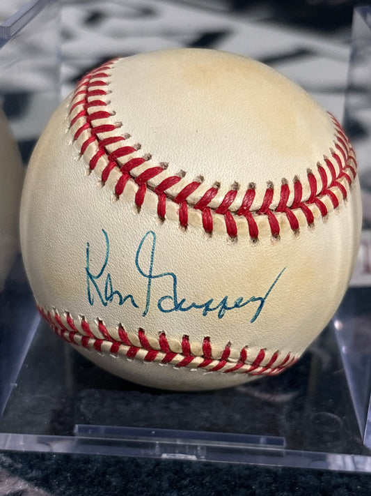 Signed Baseball - Ken Griffey JSA