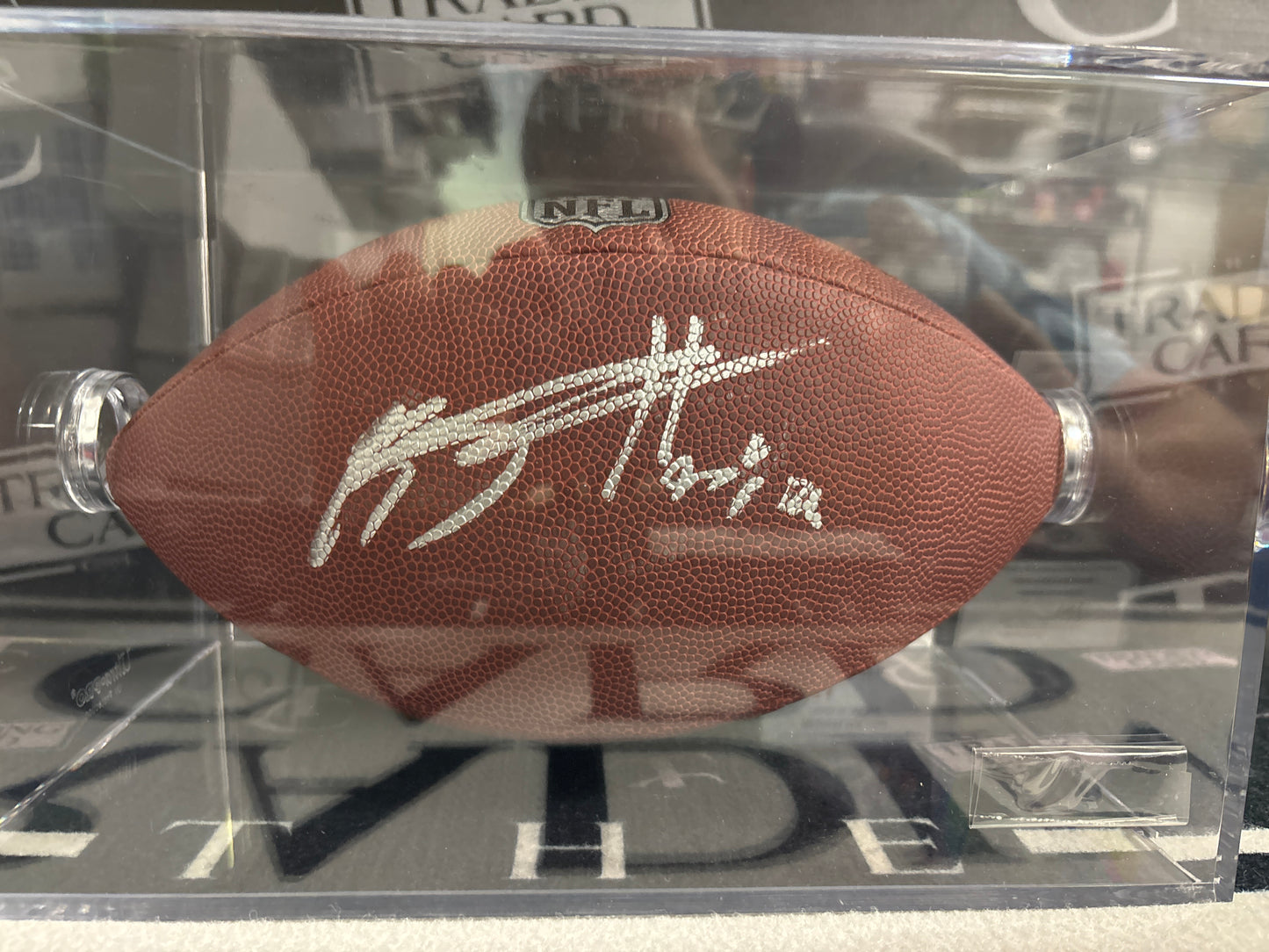 Bryce Young Signed Football JSA