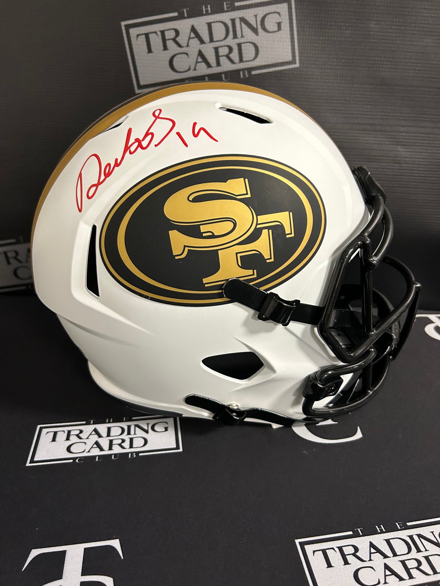 Signed Helmet - Deebo Samuel Fanatics – TheTradingCardClub