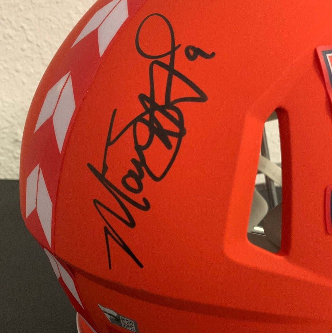 Signed Helmet - Matthew Stanford Super Bowl LVI Helmet Fanatics COA