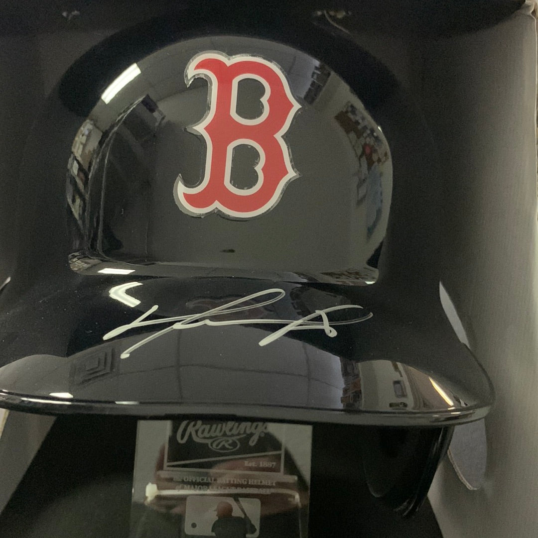 Signed Helmet - David Ortiz Fanatics COA